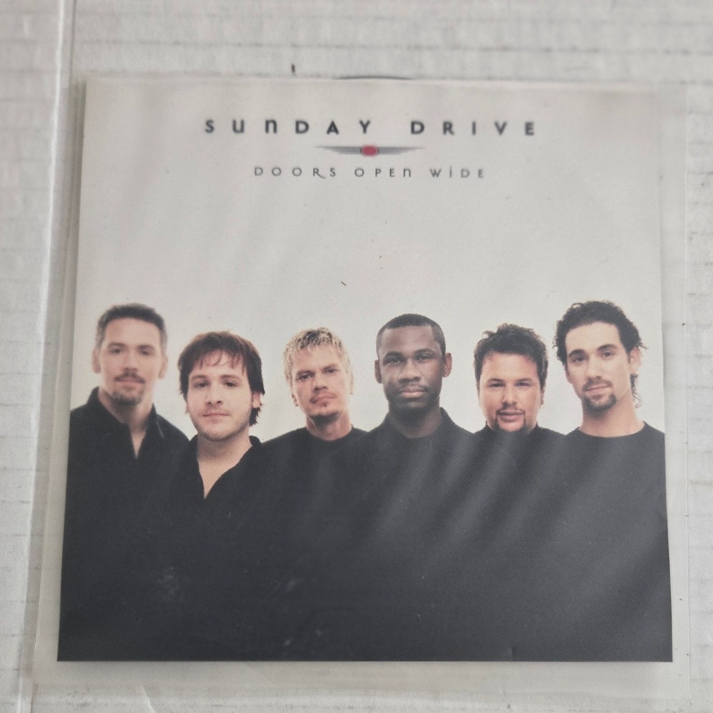 Sunday Drive Doors Open Wide Promo CD 2001 Provident Christian Pop Rock